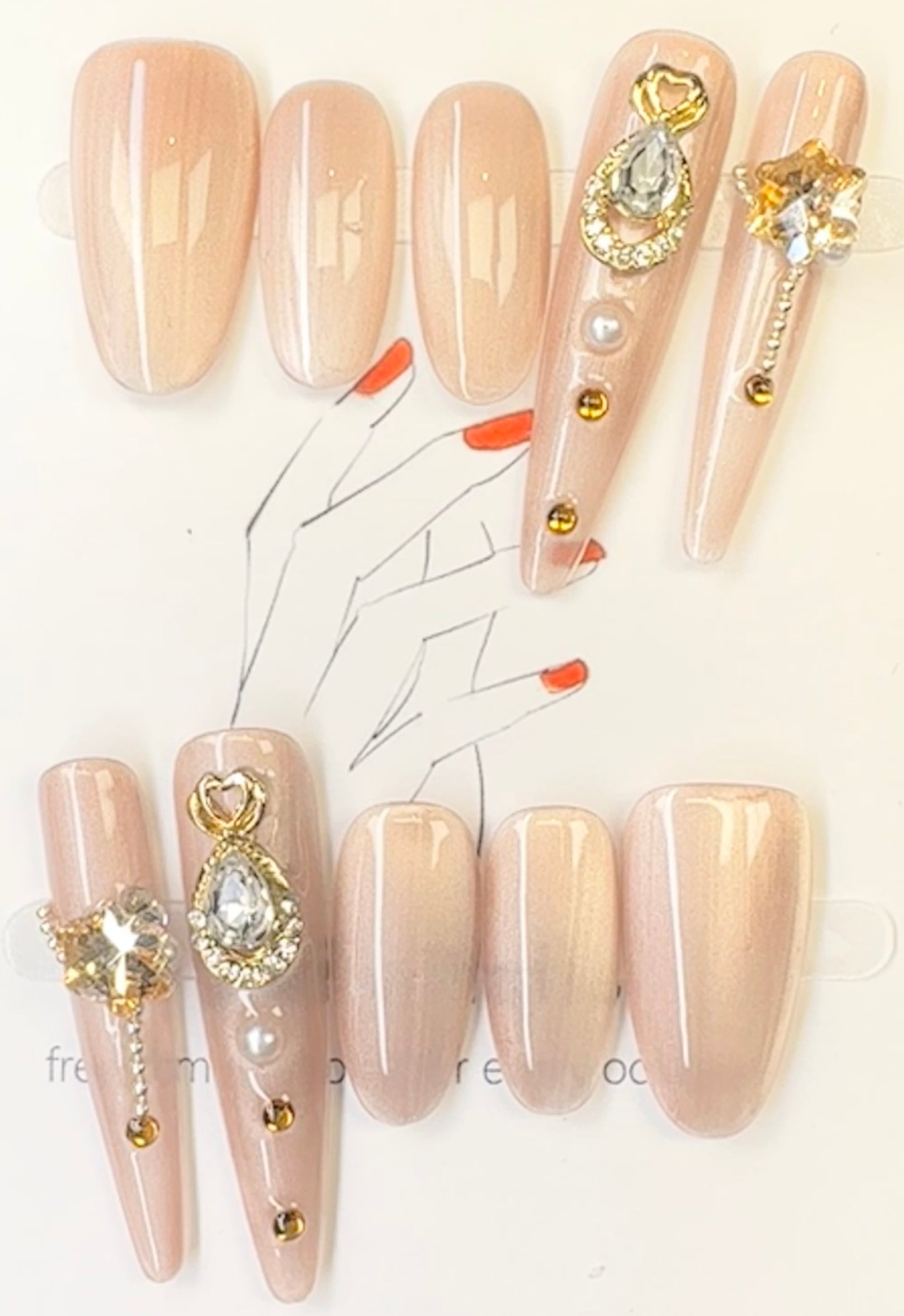 Gamer's Glam Press On Nails 251295