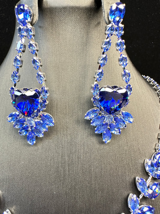 Ocean's Vow | Romantic Earring & Necklace Set