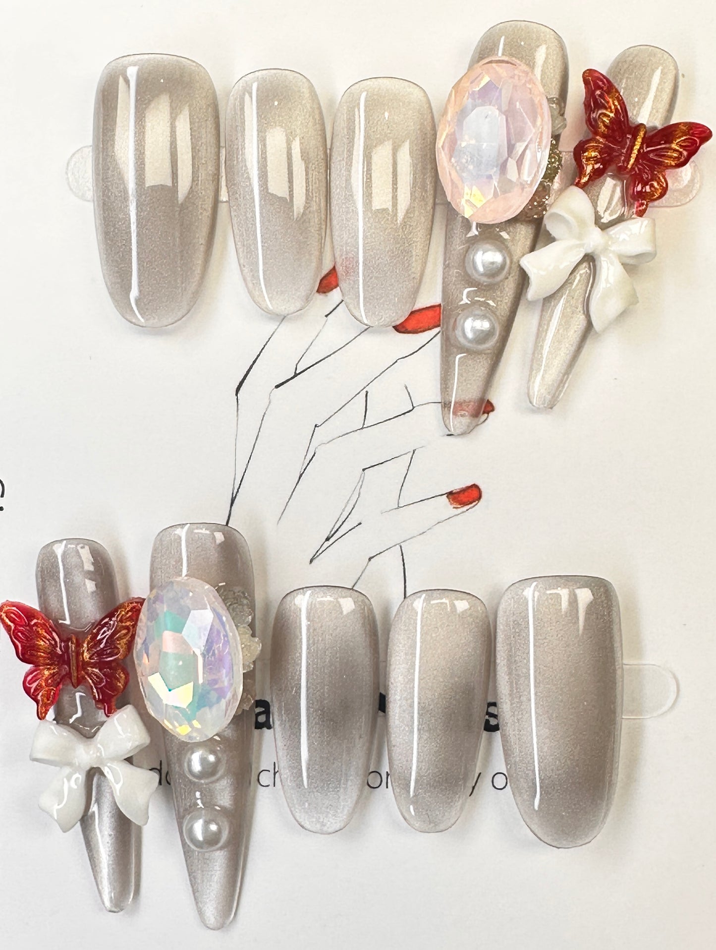 Gamer's Glam Press On Nails 251291