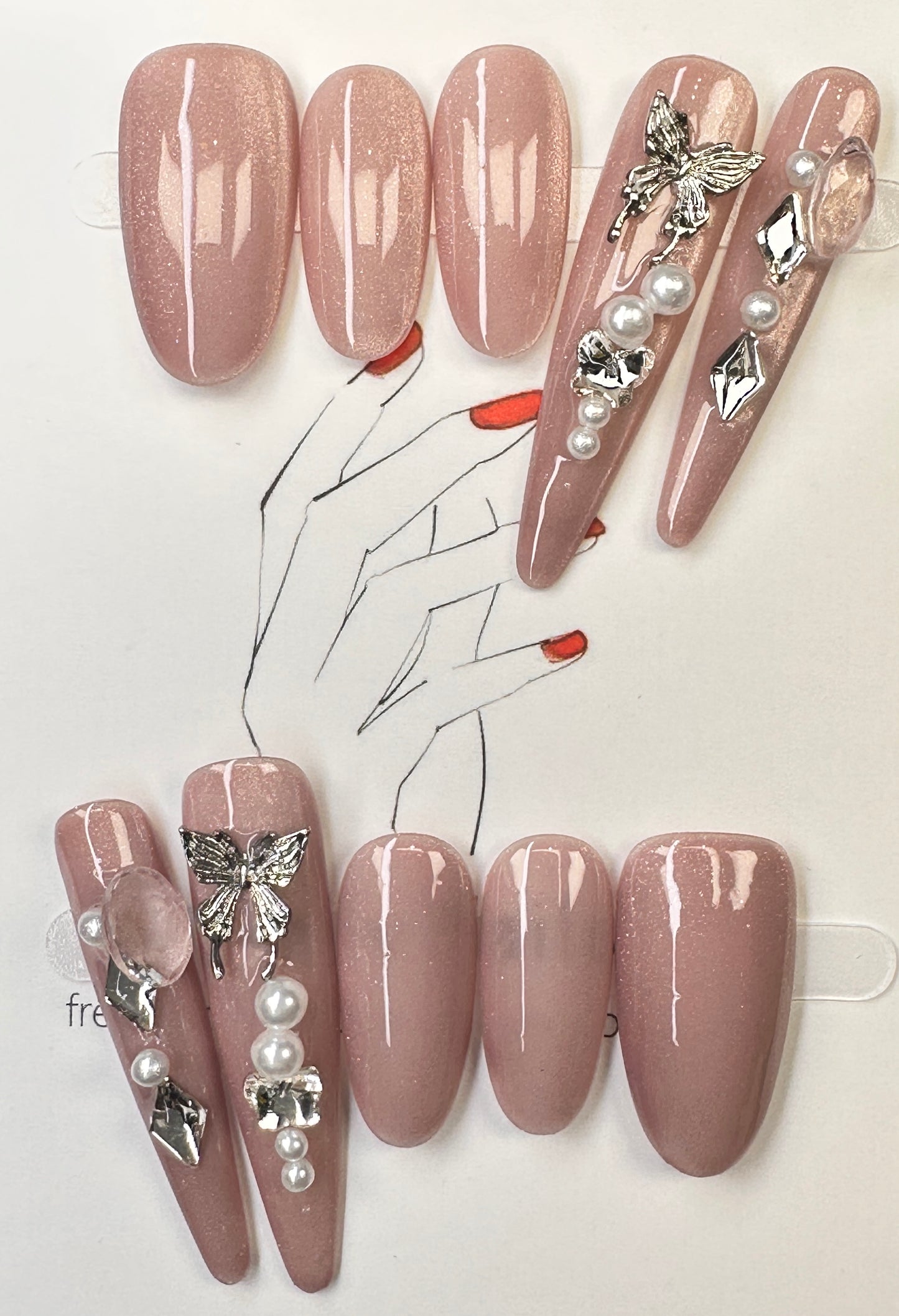 Gamer's Glam Press On Nails 251300