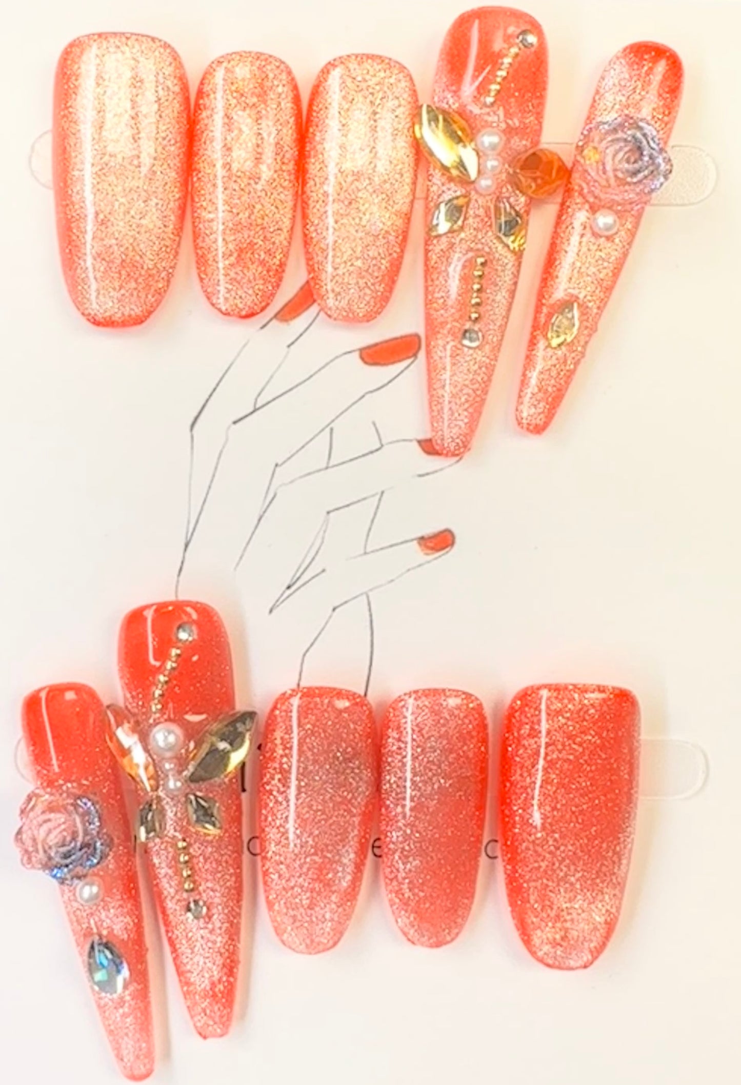 Gamer's Glam Press On Nails 251281