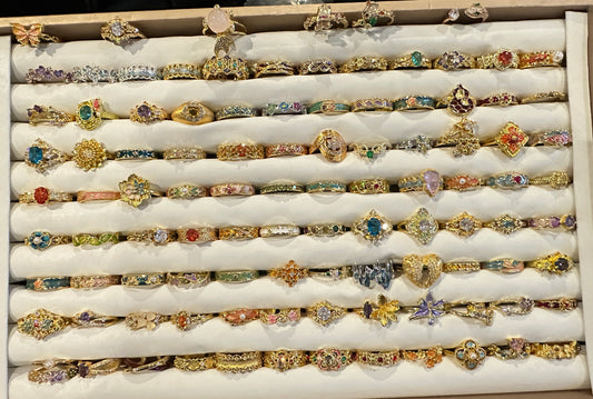 Mystery Adjustable Rings | Assorted Styles & Designs