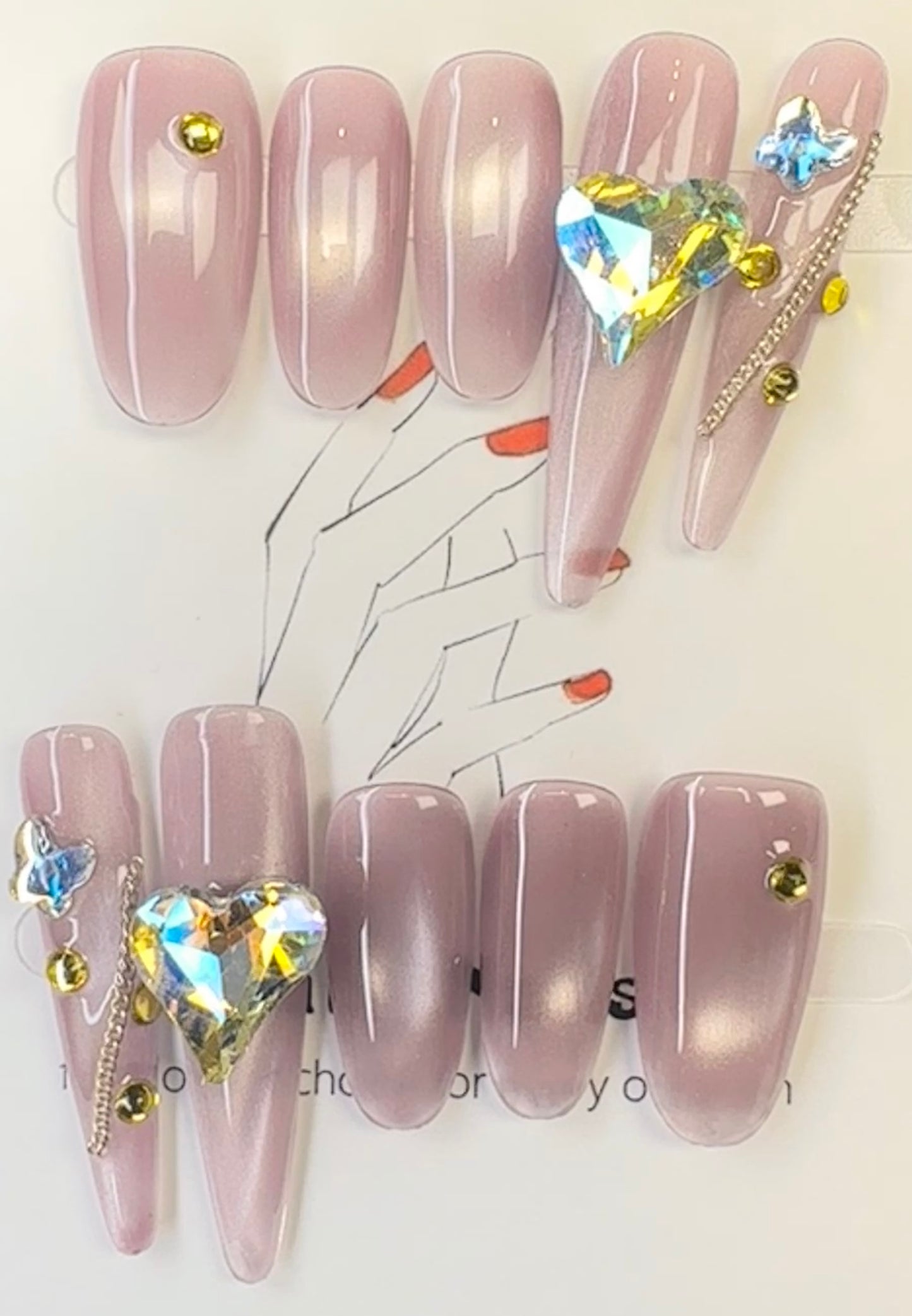 Gamer's Glam Press On Nails 251278