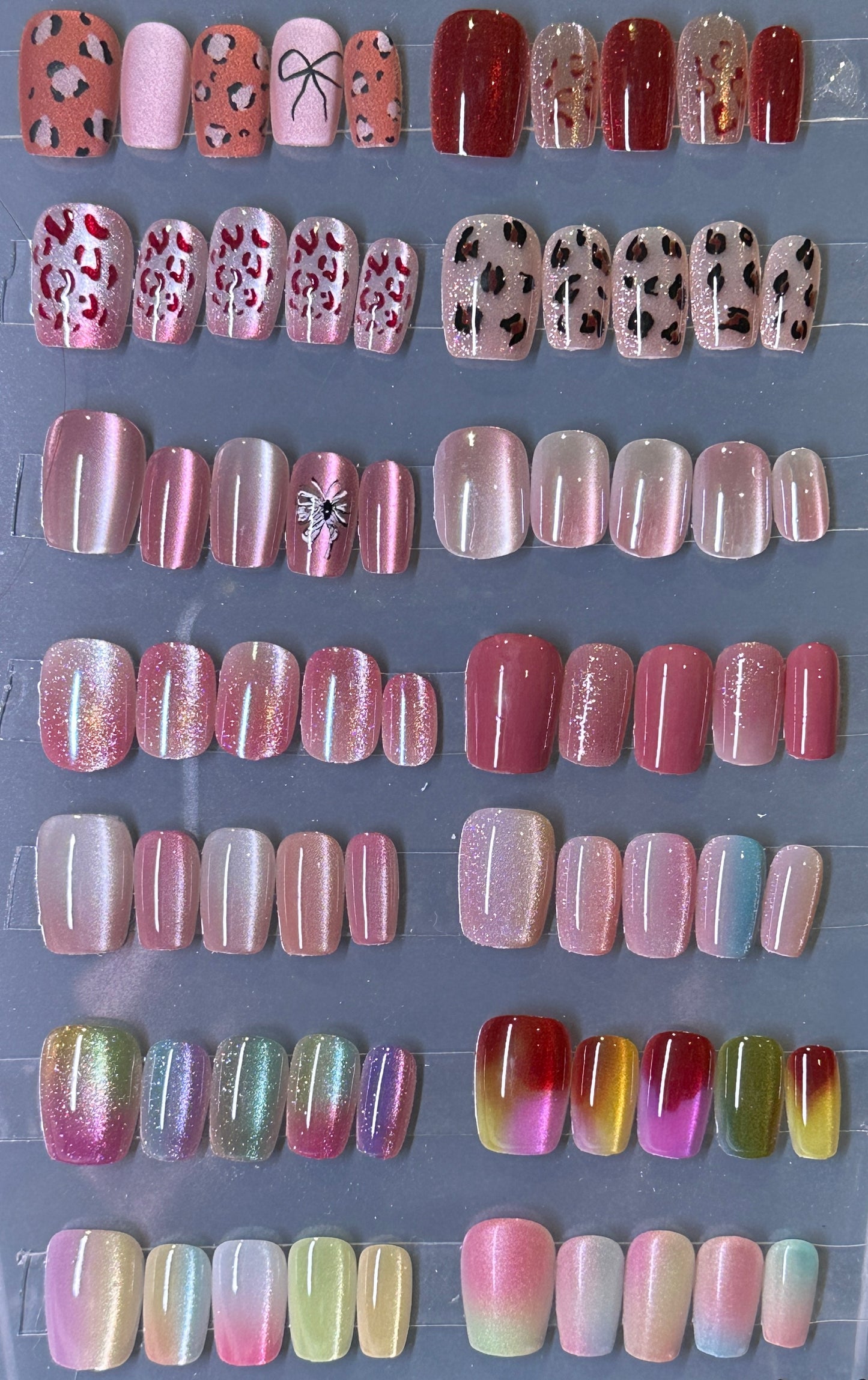 10-Pack Mystery Essential Press-On Nails Bundle - Surprise Styles!