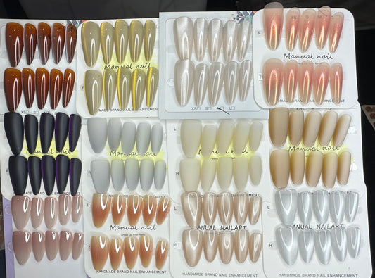 10-Pack Mystery Essential Press-On Nails Bundle - Surprise Styles!