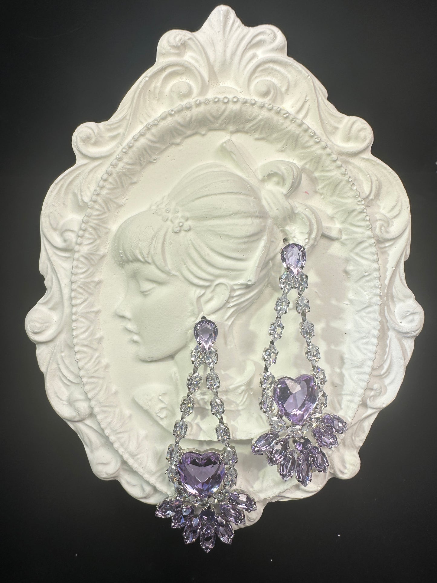 Velvet Embrace | Romantic Earring & Necklace Set