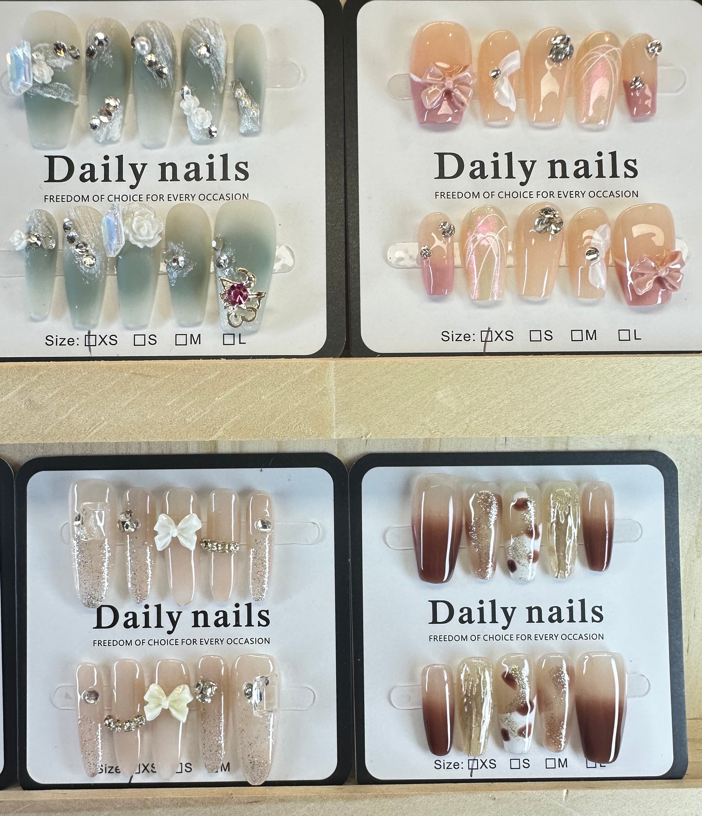 Unbox the Magic! 10 Unique, Handcrafted Nail Sets Await.