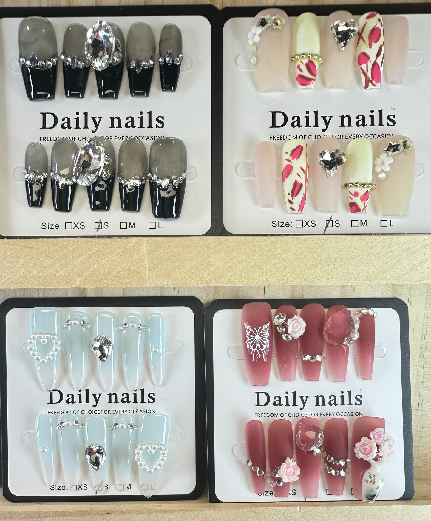 Unbox the Magic! 10 Unique, Handcrafted Nail Sets Await.