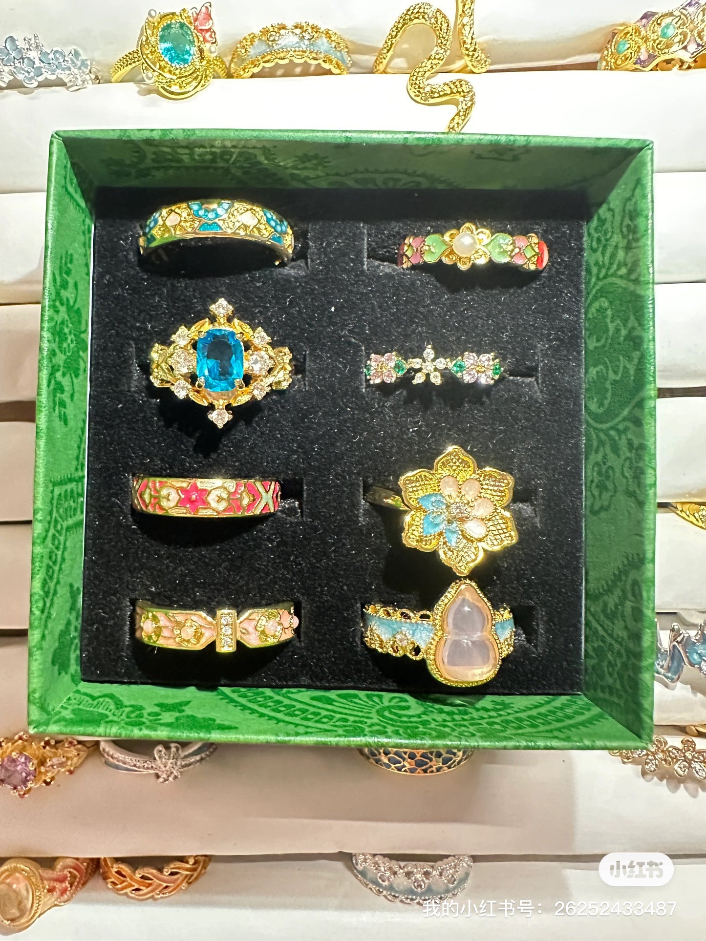 Mystery Adjustable Dressing Rings - Assorted Shapes, Colors & Designs
