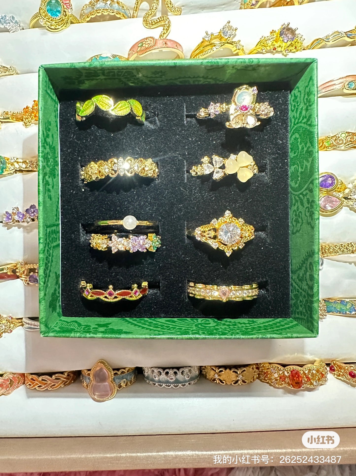 Mystery Adjustable Dressing Rings - Assorted Shapes, Colors & Designs