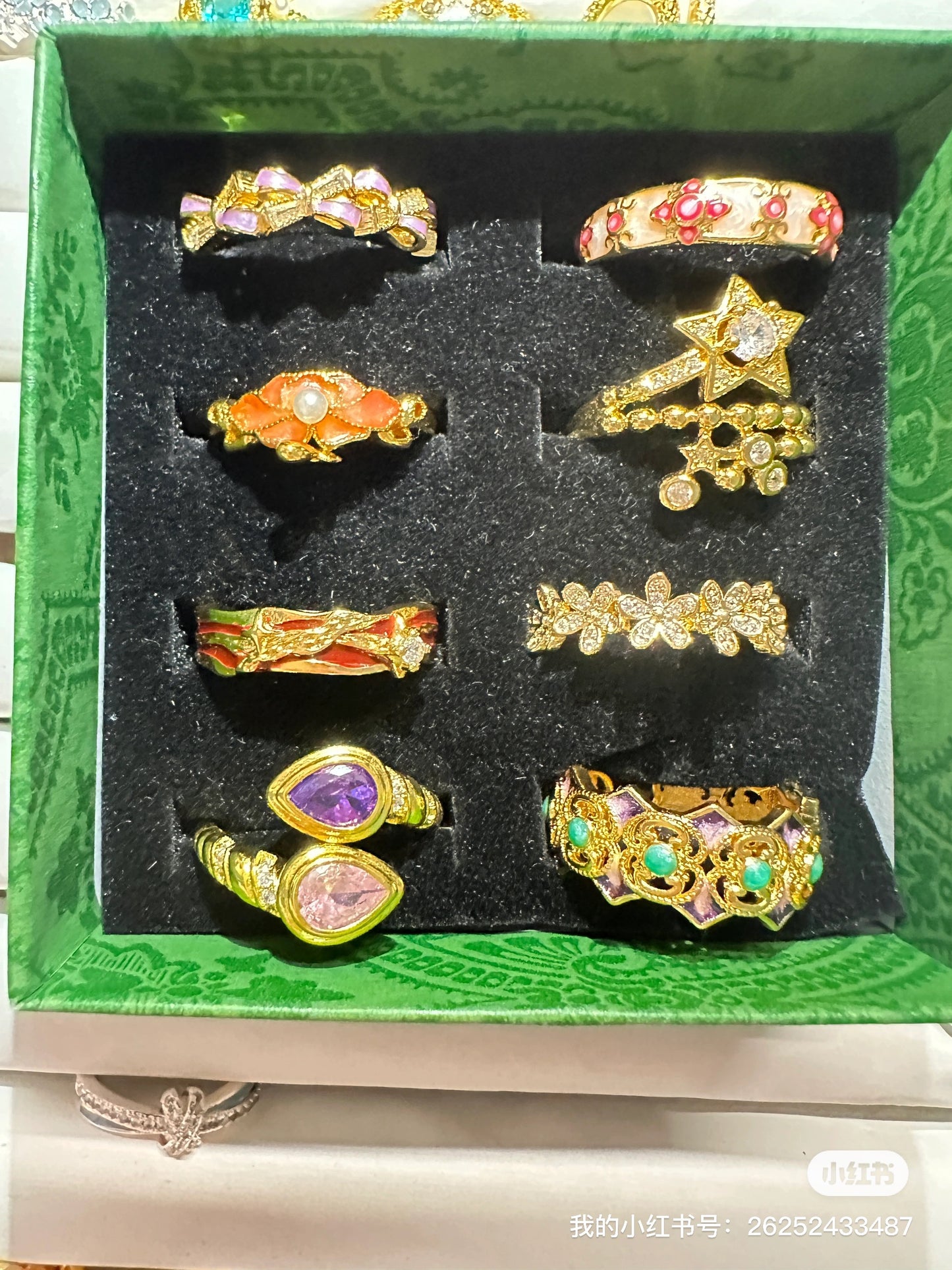 Mystery Adjustable Dressing Rings - Assorted Shapes, Colors & Designs
