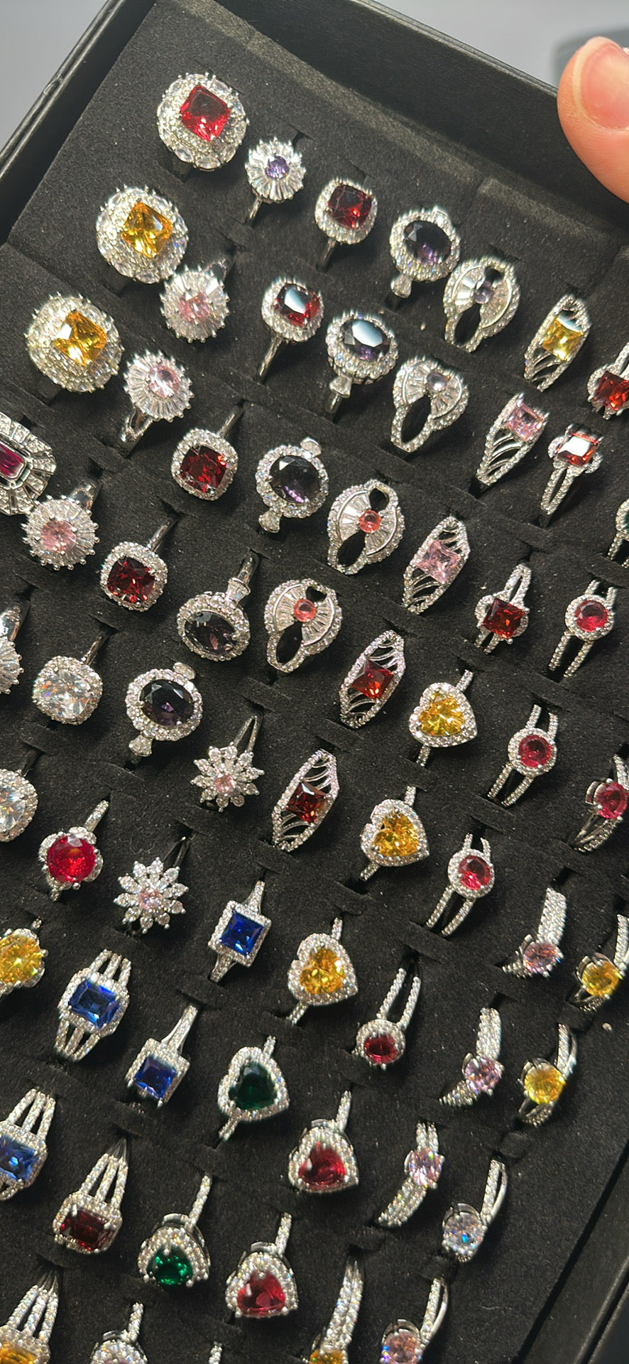 Mystery Adjustable Dressing Rings - Assorted Shapes, Colors & Designs