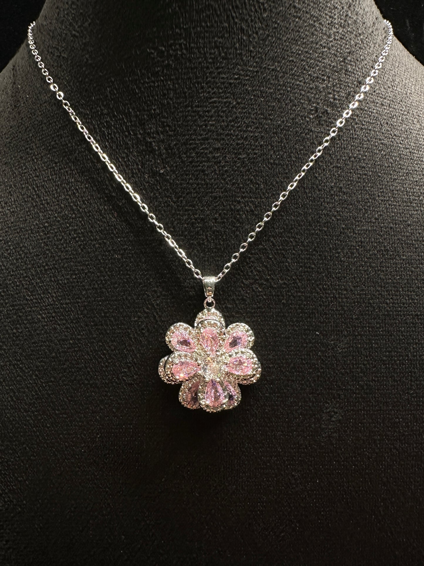 Succulent Aura Pendant | Succulent Flower Necklace