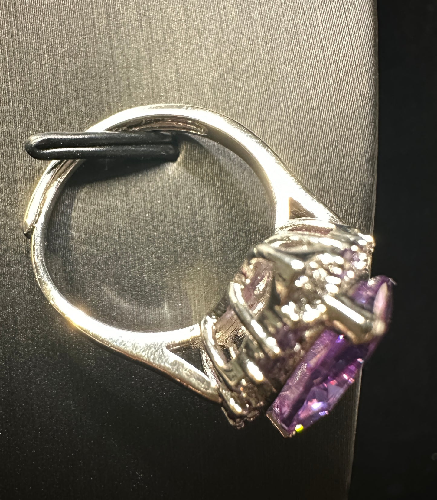 Violet Whisper Jewelry Set | Necklace, Ring, Earrings