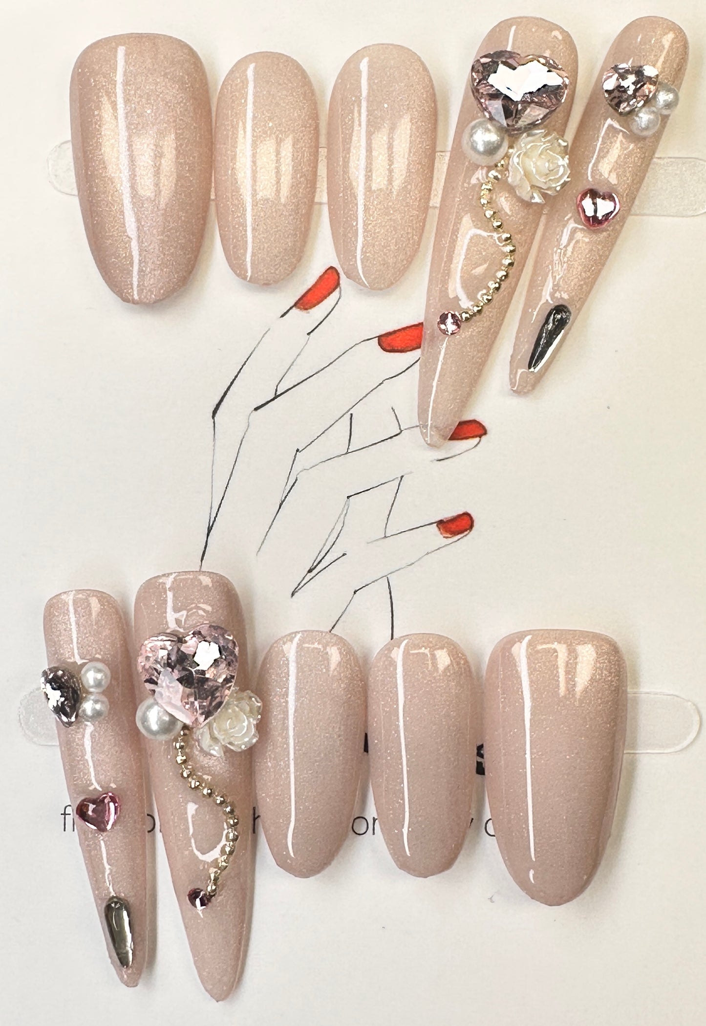 Gamer's Glam Press On Nails 251297