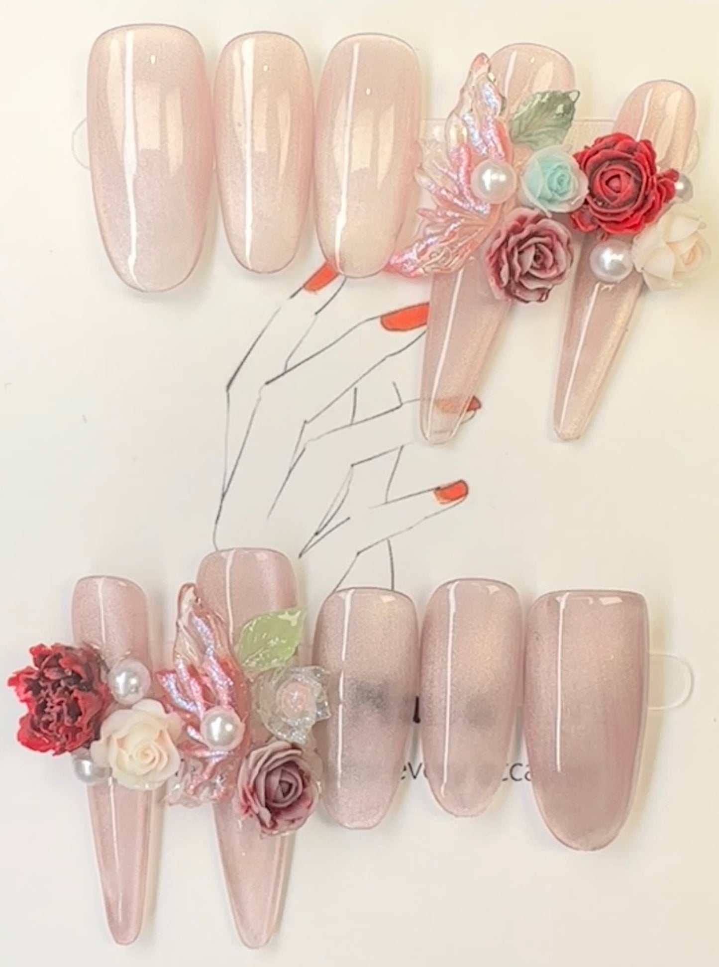 Gamer's Glam Press On Nails 251282