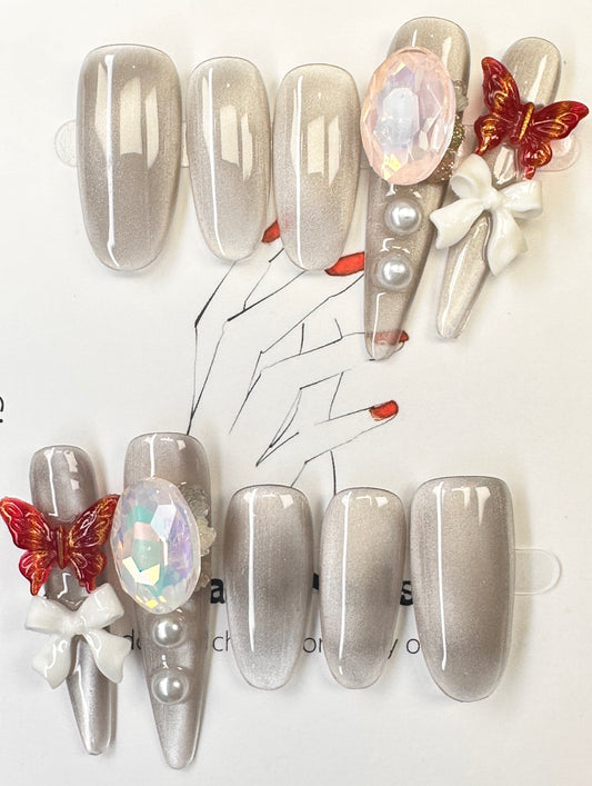 Gamer's Glam Press On Nails 251291