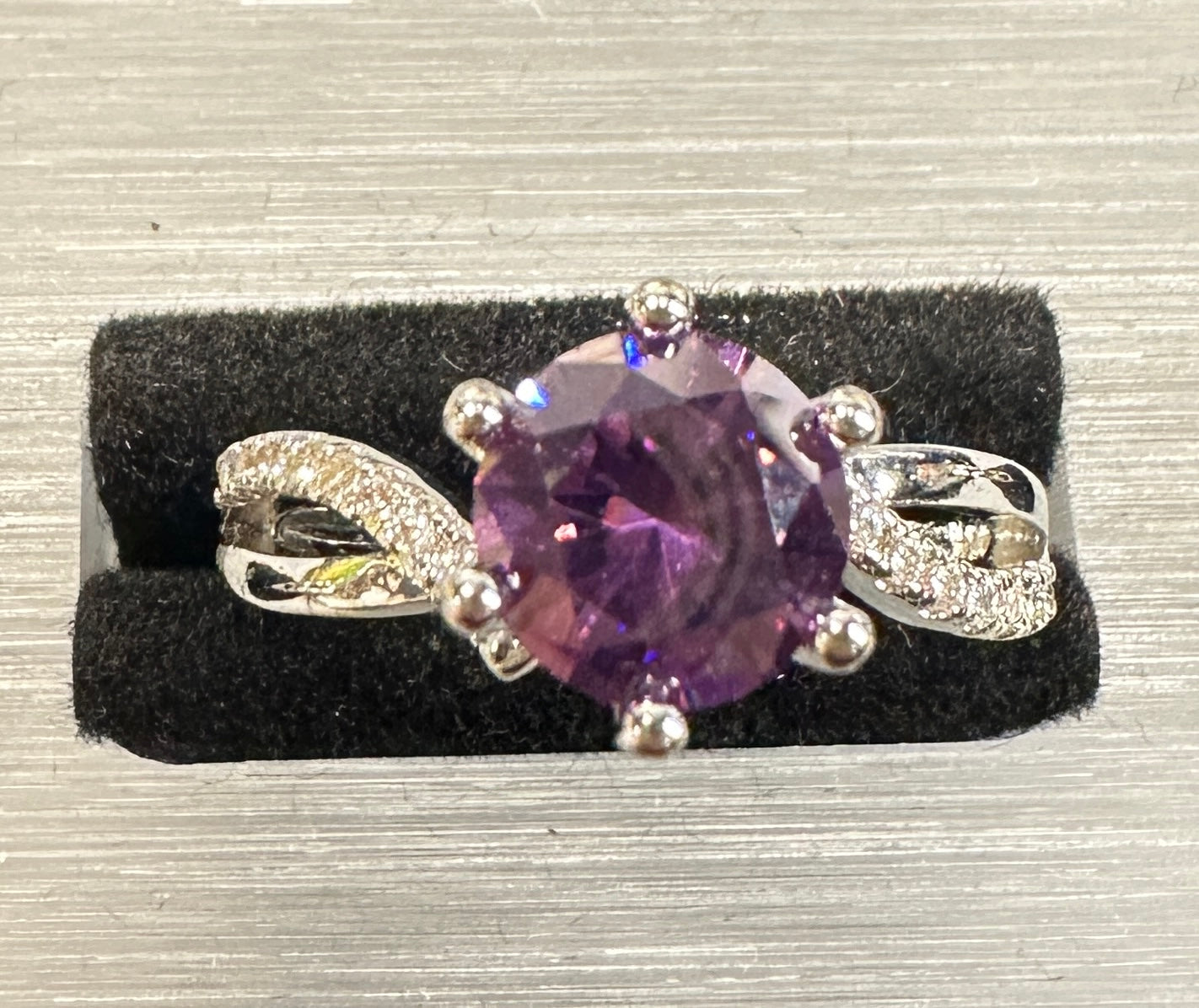 Joy Six-Prong Adjustable Ring