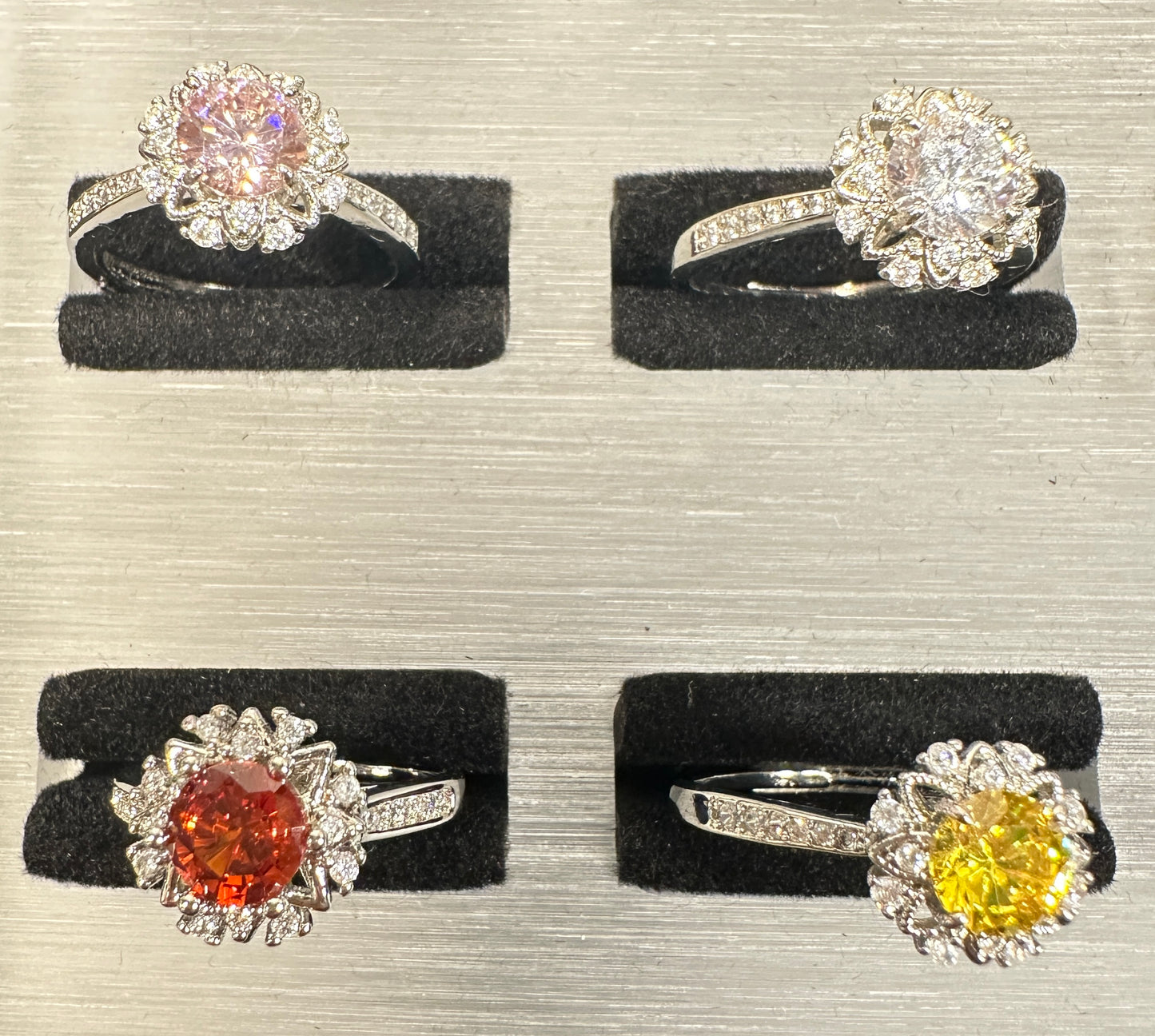 Elsa Frost Adjustable Ring | Snowflake-Inspired Design