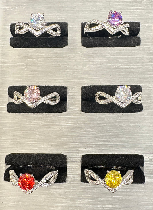 Anna Adjustable Interlock Ring