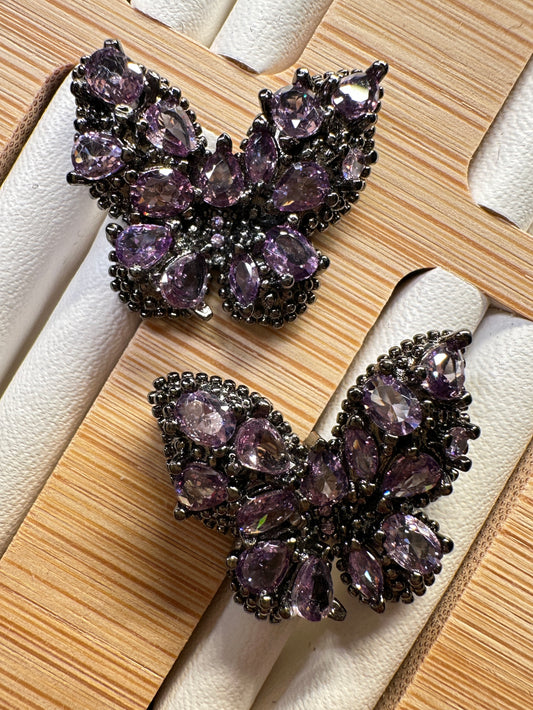 Royal Aura Wing Studs