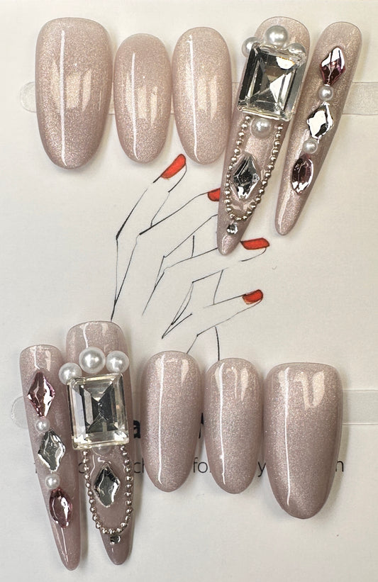 Gamer's Glam Press On Nails 251298