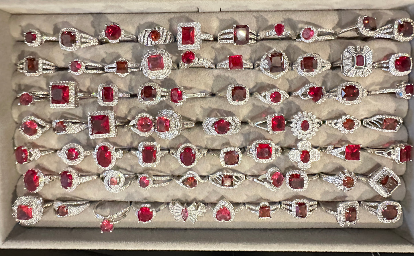 Mystery Adjustable Dressing Rings - Assorted Shapes, Colors & Designs