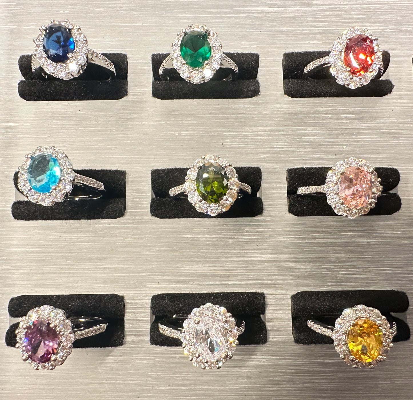 Diana Eternal Adjustable Ring | Classic Oval Halo Setting