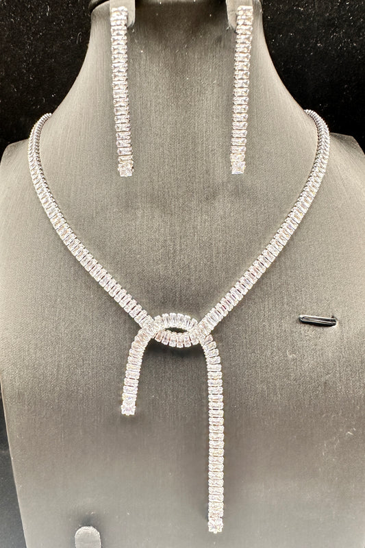 Celeste Tassel Necklace & Earrings Set