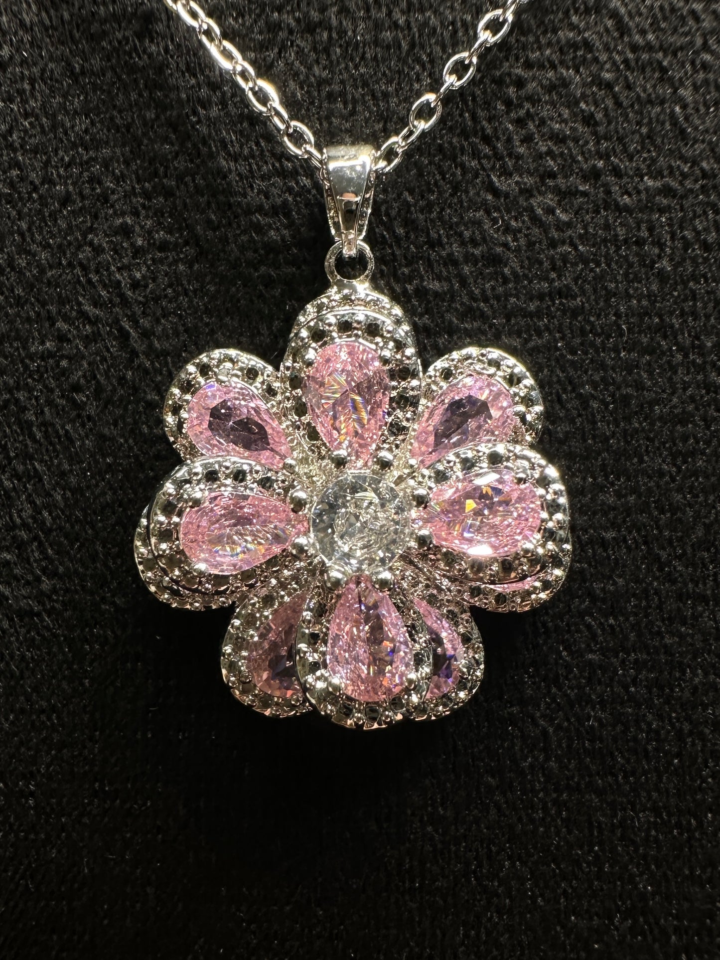 Succulent Aura Pendant | Succulent Flower Necklace