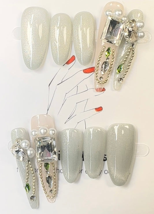 Gamer's Glam Press On Nails 251284