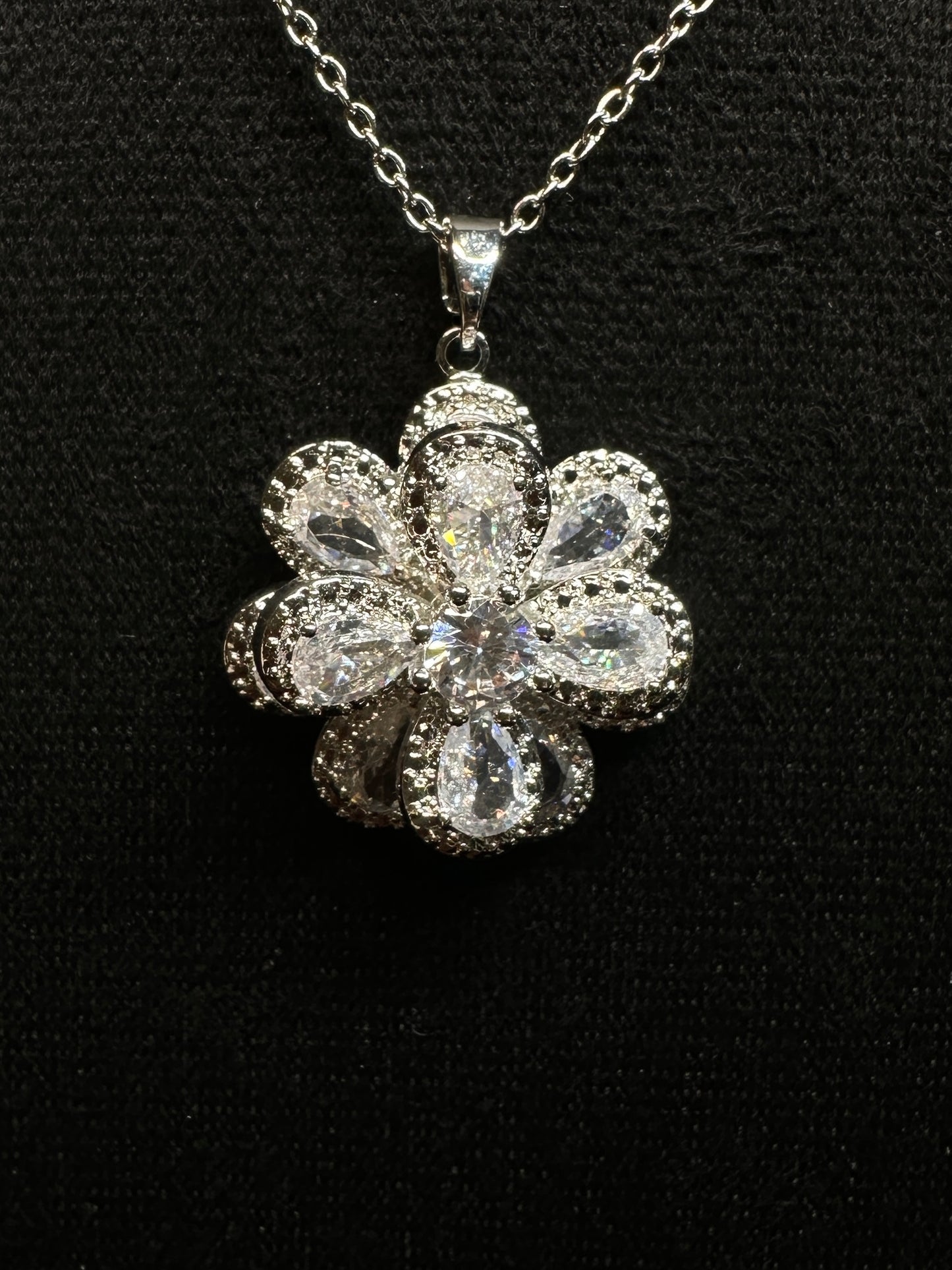 Succulent Aura Pendant | Succulent Flower Necklace