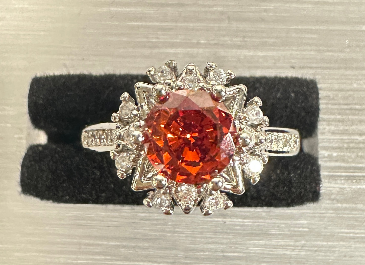 Elsa Frost Adjustable Ring | Snowflake-Inspired Design