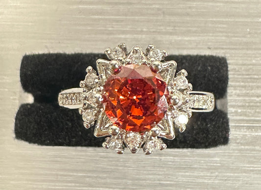 Elsa Frost Adjustable Ring | Snowflake-Inspired Design