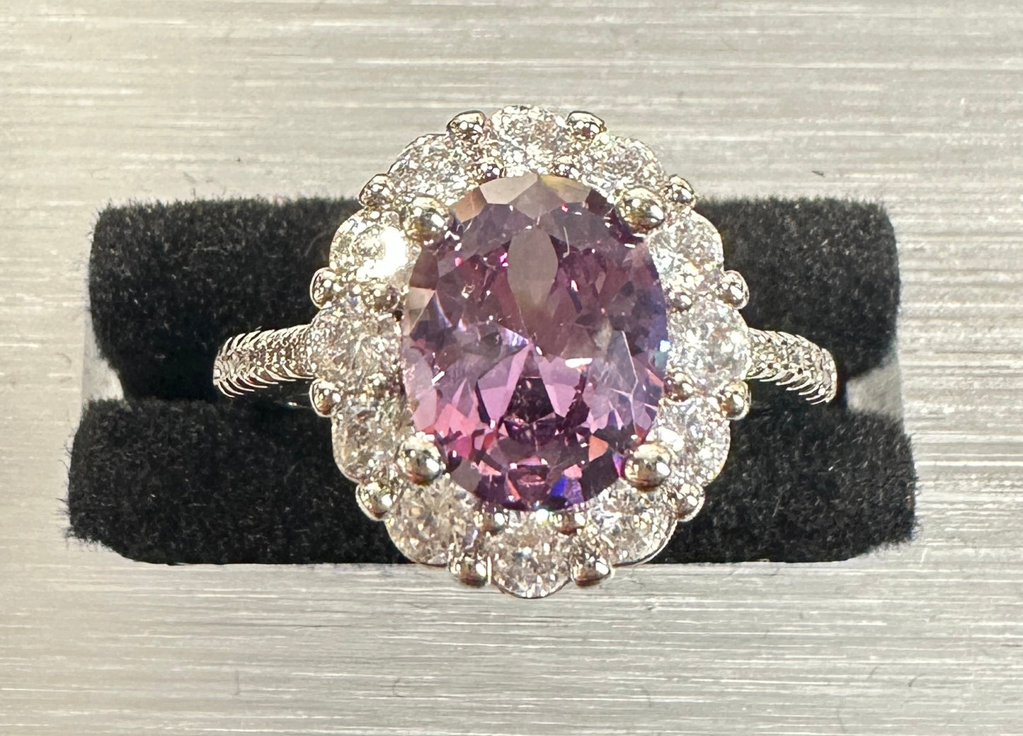 Diana Eternal Adjustable Ring | Classic Oval Halo Setting