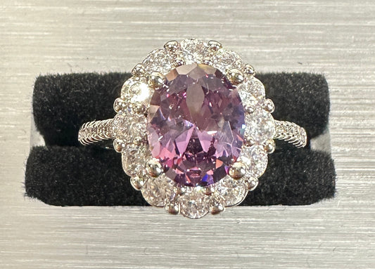 Diana Eternal Adjustable Ring | Classic Oval Halo Setting