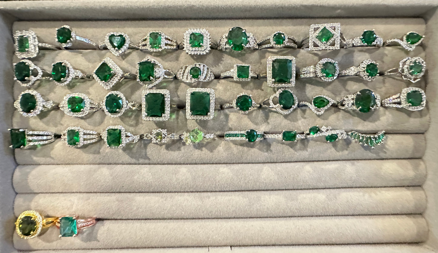 Mystery Adjustable Dressing Rings - Assorted Shapes, Colors & Designs