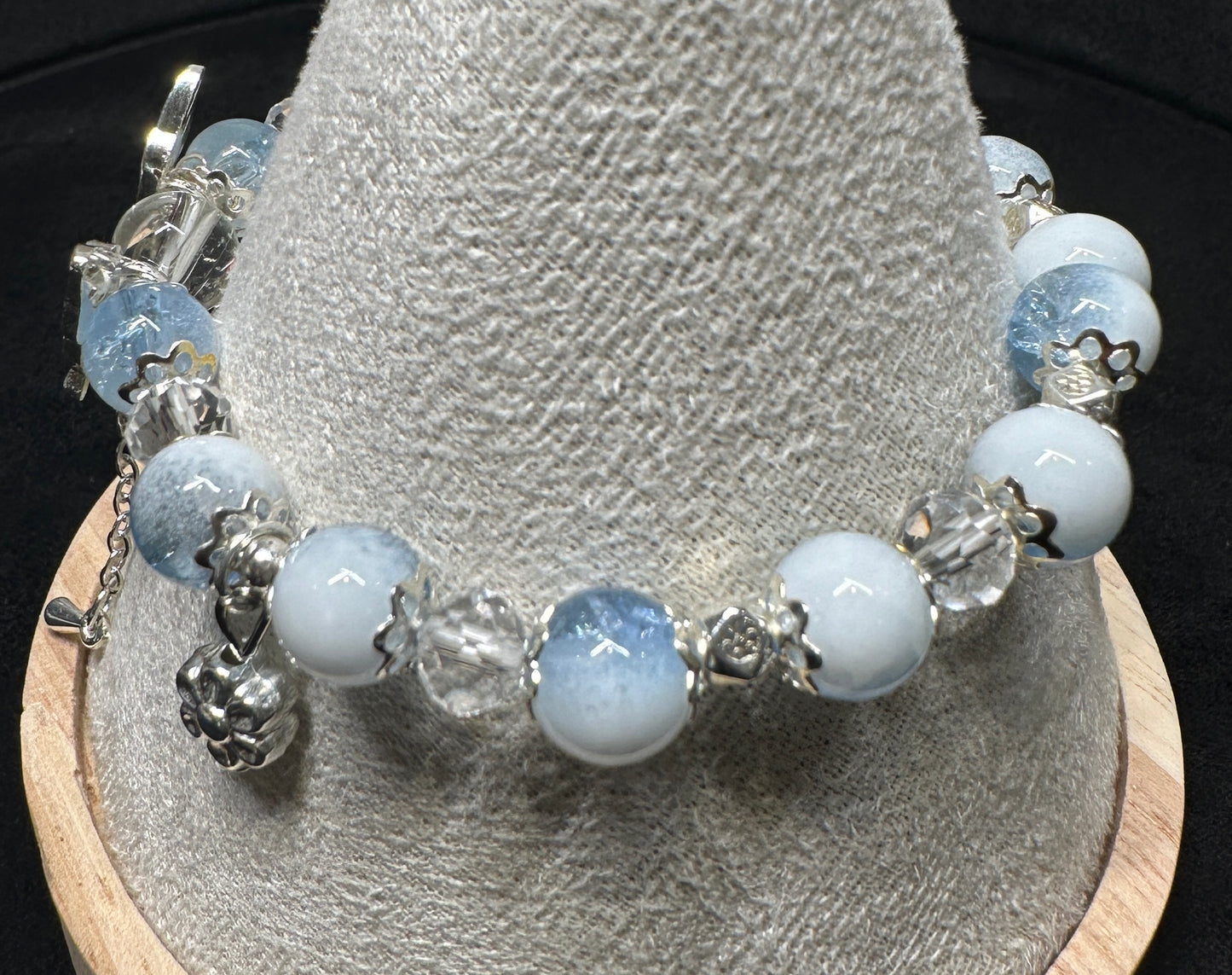 Aerial Bloom Bracelet | Butterfly Wings & Floral Charm