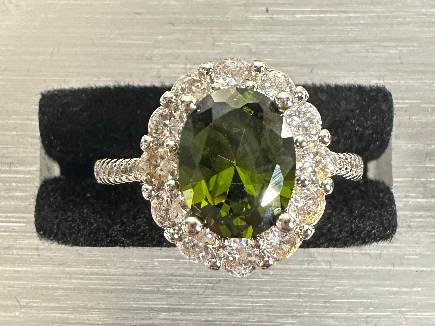 Diana Eternal Adjustable Ring | Classic Oval Halo Setting