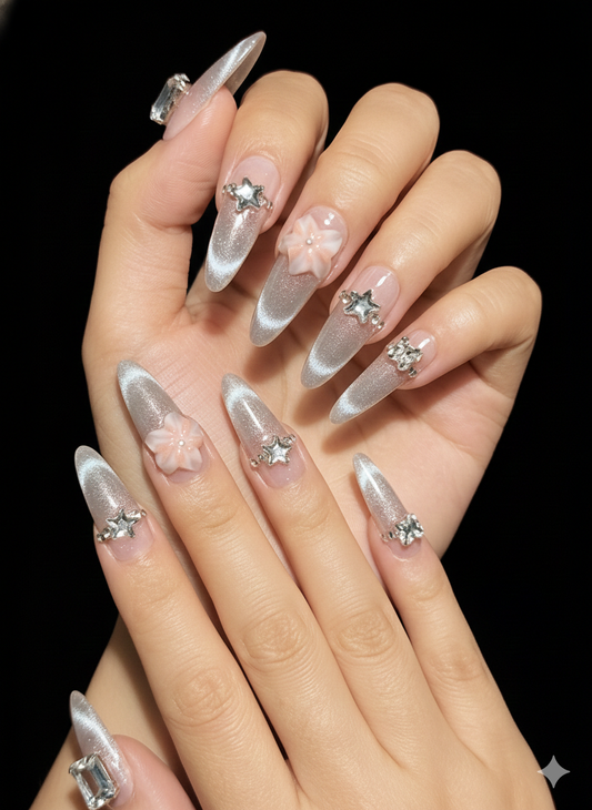 Handcrafted press on nails