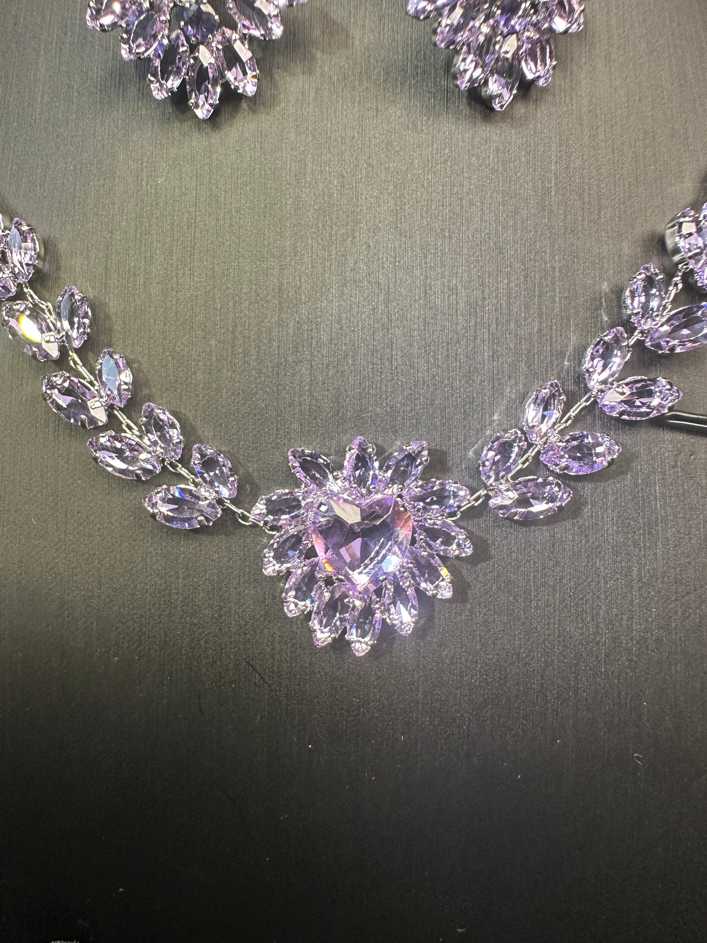 Velvet Embrace | Romantic Earring & Necklace Set