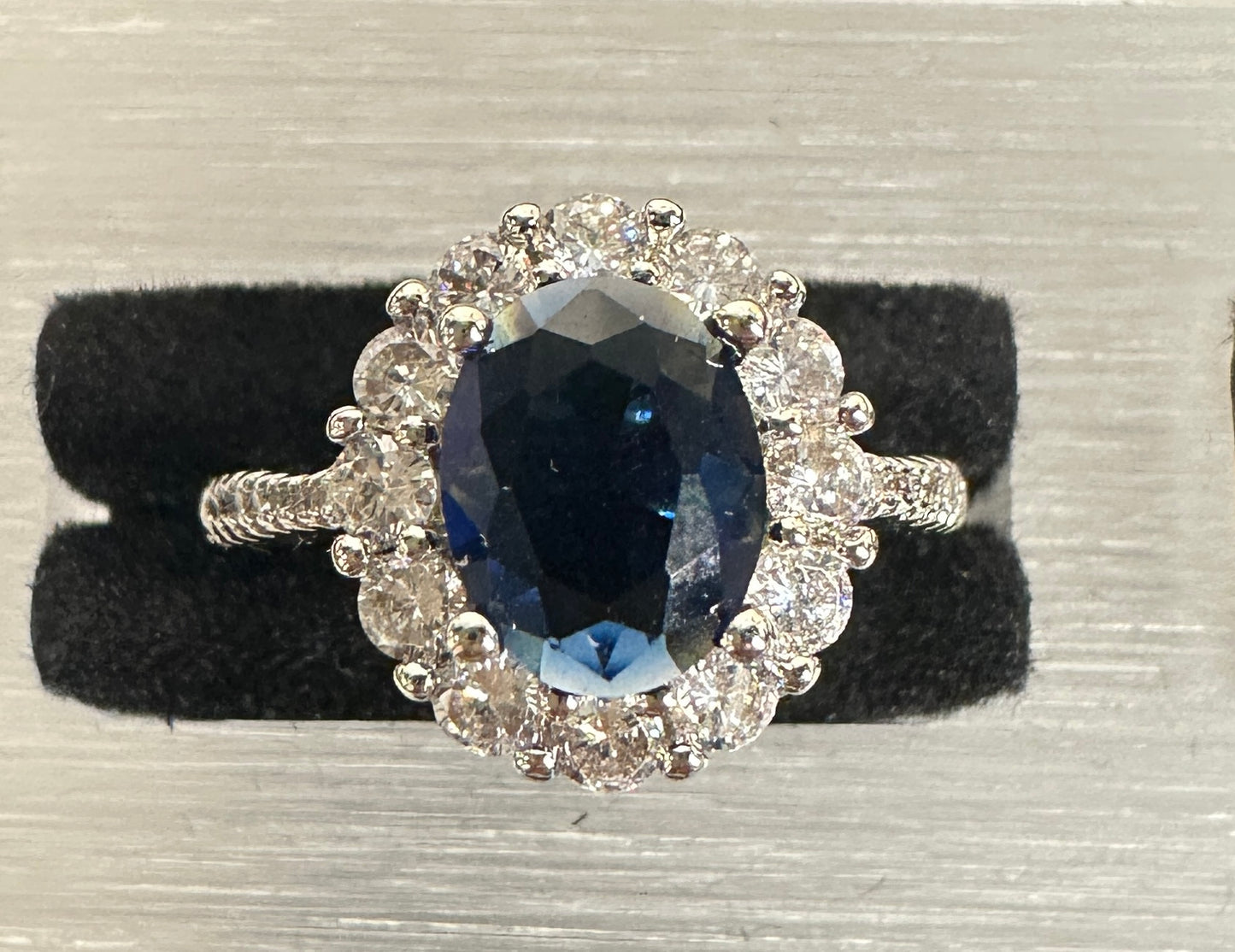 Diana Eternal Adjustable Ring | Classic Oval Halo Setting