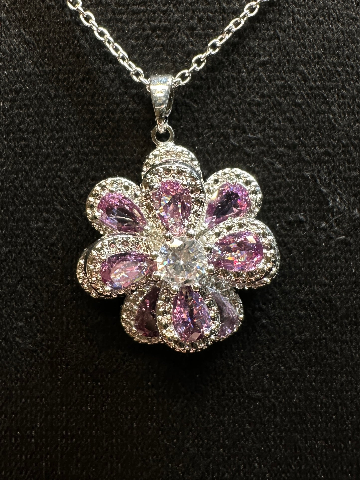 Succulent Aura Pendant | Succulent Flower Necklace