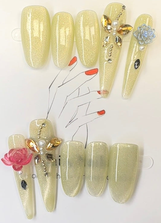 Gamer's Glam Press On Nails 251292