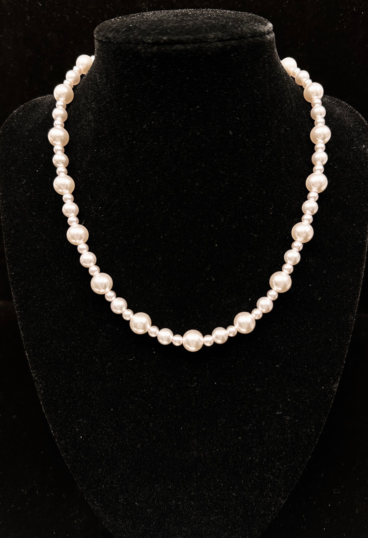 Luminous Blush Pearl Strand with Removable Pendant