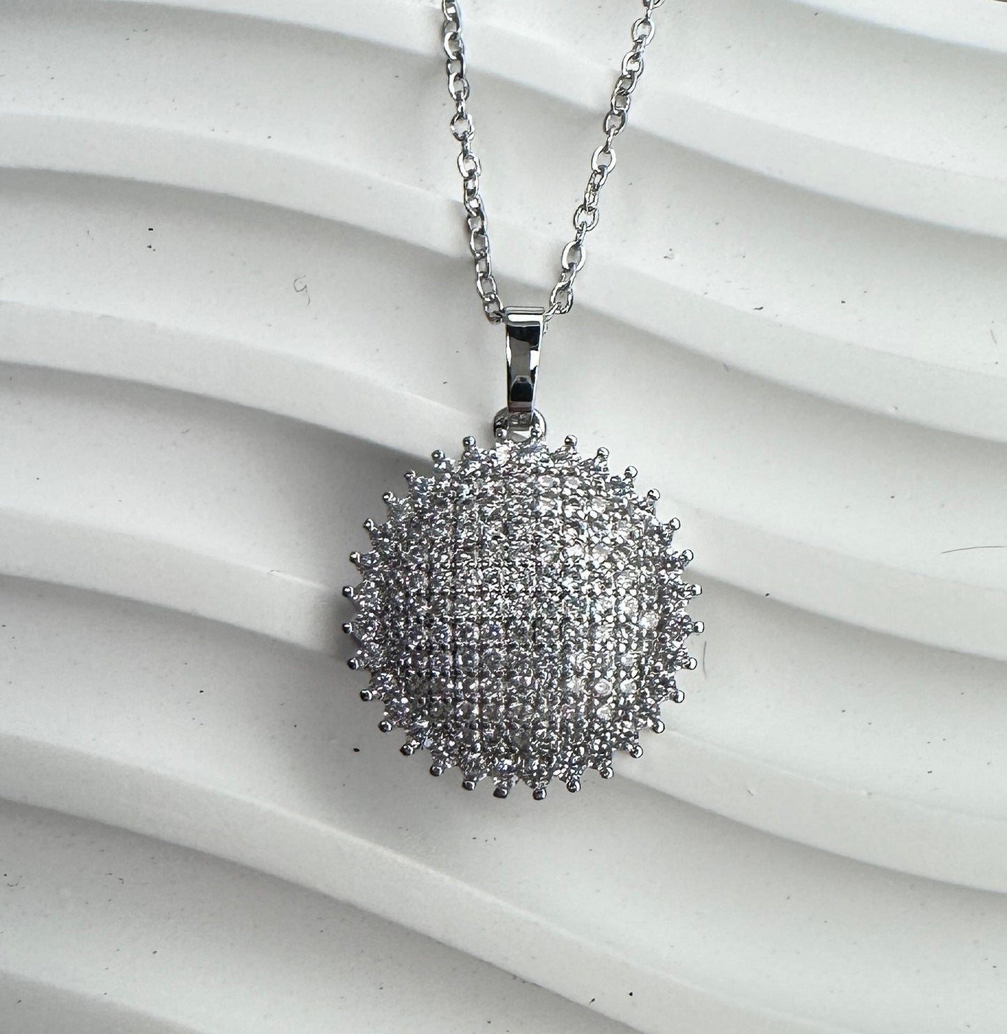 Eternal Solar Radiance Jewelry Set (Gift Box Included)| Necklace & Earrings Gift Box | DN-DS | Luxury Gift-Ready Jewelry Set
