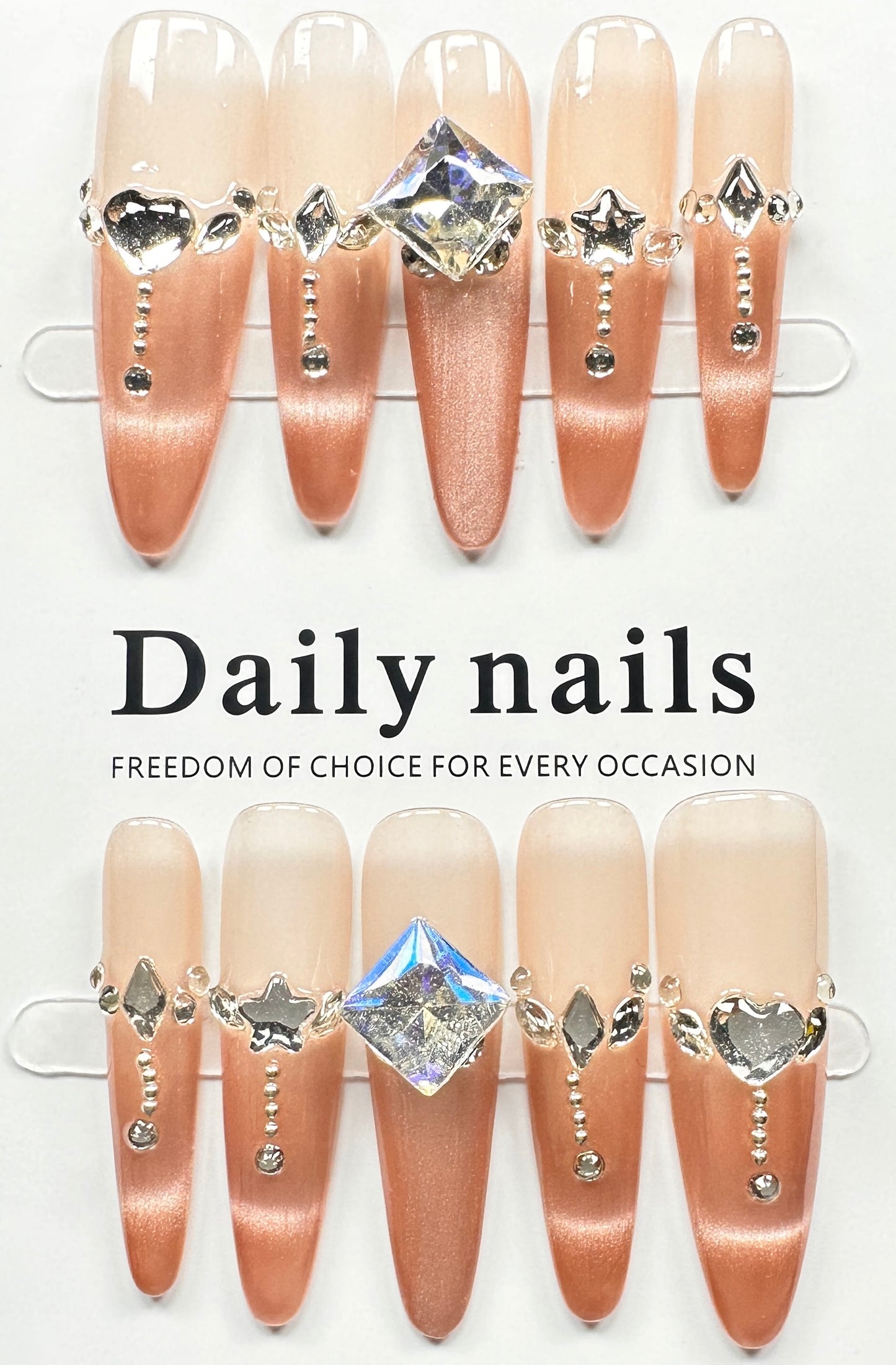 Handcrafted press on nails