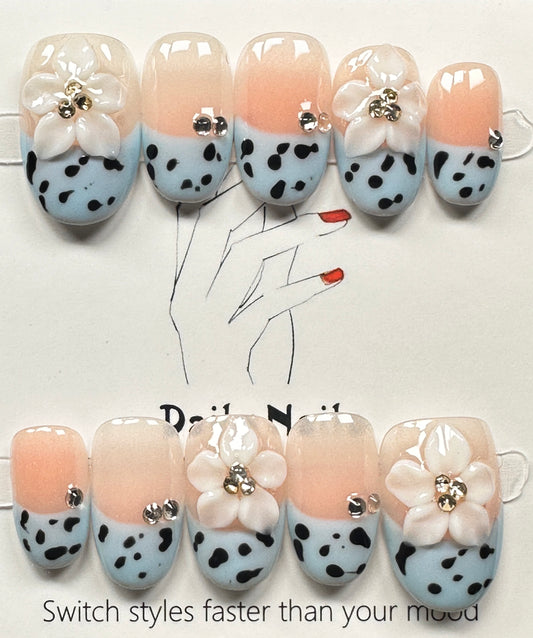 Handcrafted press on nails