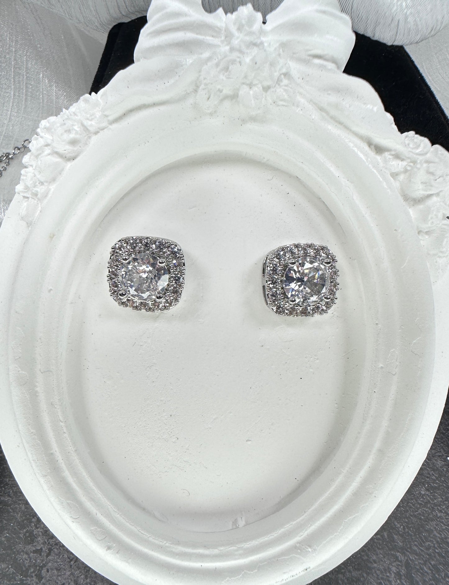 Celestial Double-Drop Jewelry Set (Gift Box Included)| Necklace & Earrings Gift Box | DN-DS | Luxury Gift-Ready Jewelry Set
