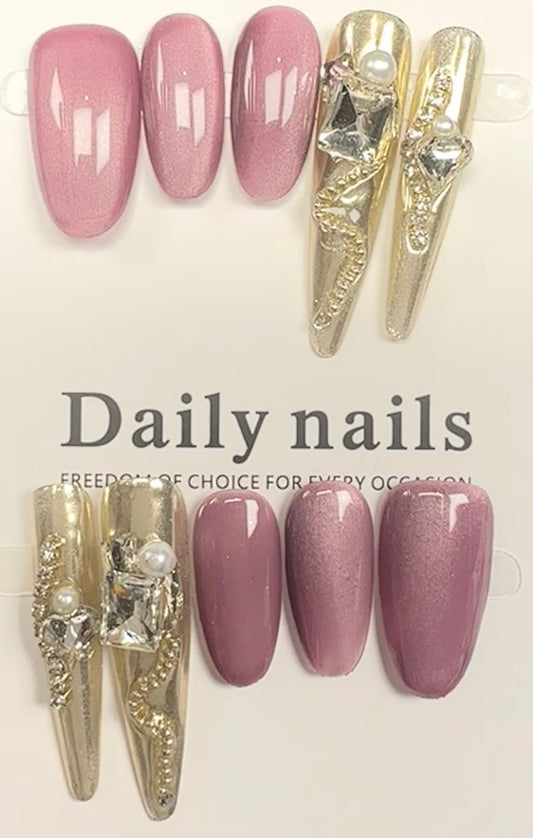 Gamer's Glam Press On Nails 251272